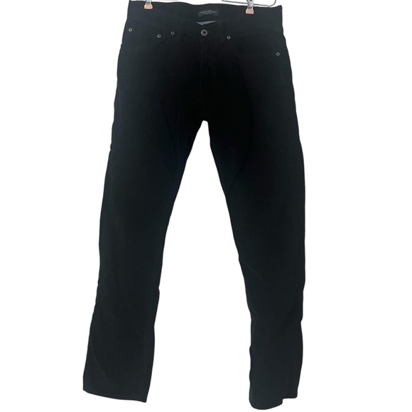 Banana Republic Men's Pima Cotton Corduroy Jeans Pants in Black Sz 30x30 Casual - Picture 1 of 14